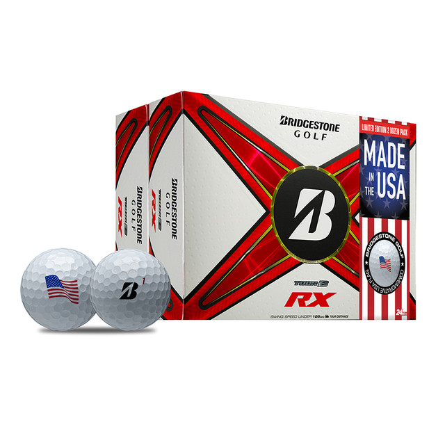 Bridgestone Tour B X White Golf Balls - Double Dozen - Maple